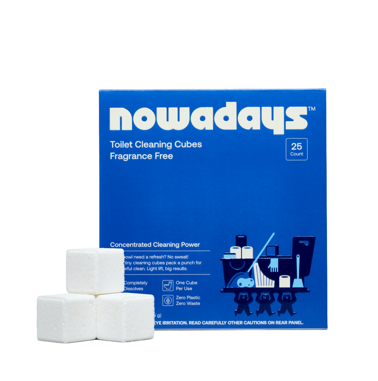 Toilet Cleaning Cubes - Fragrance Free